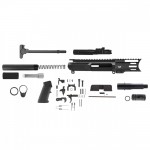 AR-40 4.5" BILLET UPPER RECEIVER PISTOL BUILD KIT W/4" M-LOK HANDGUARDC CUT- BCG-LPK &  Pistol Tube Kit